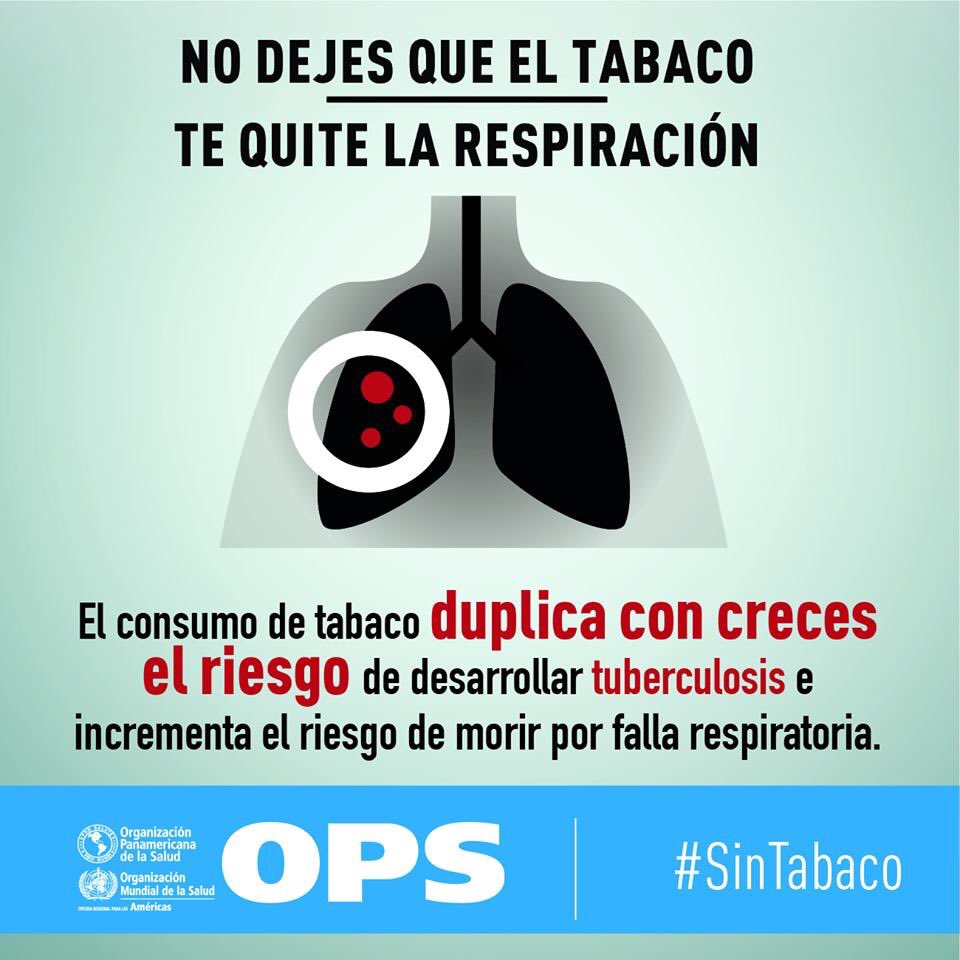 OPSOMS_Honduras's tweet photo. La exposición al humo 🚬 de tabaco en el hogar 🏘️ o en el lugar de trabajo 🏢🏫 aumentan ⬆️ un 30% el riesgo de desarrollar cáncer de pulmón 🎗

➕Info: https://t.co/6LV37ABm0e

#Sintabaco 🚭  #SaludParaTodos https://t.co/uyUpRjgTfS