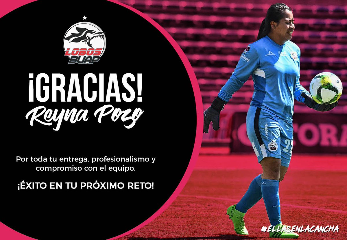 Defendiste nuestros colores desde los tres postes, estamos seguras de que seguirás defendiendo tu sueño en esta nueva etapa. 👊🏼🐺

Muchas gracias por tu entrega Reyna, te deseamos el mayor de los éxitos en tus próximos proyectos.

#EllasEnLaCancha