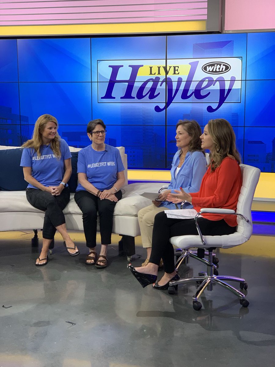 lexgetfitweek's tweet photo. Join @MayorGorton at the UK Arboretum TONIGHT at 5:30 for #LEXGETFITWeek! Huge thanks to the Mayor and @LEX18News for highlighting the walk this afternoon! https://t.co/T2qSDuiEEg