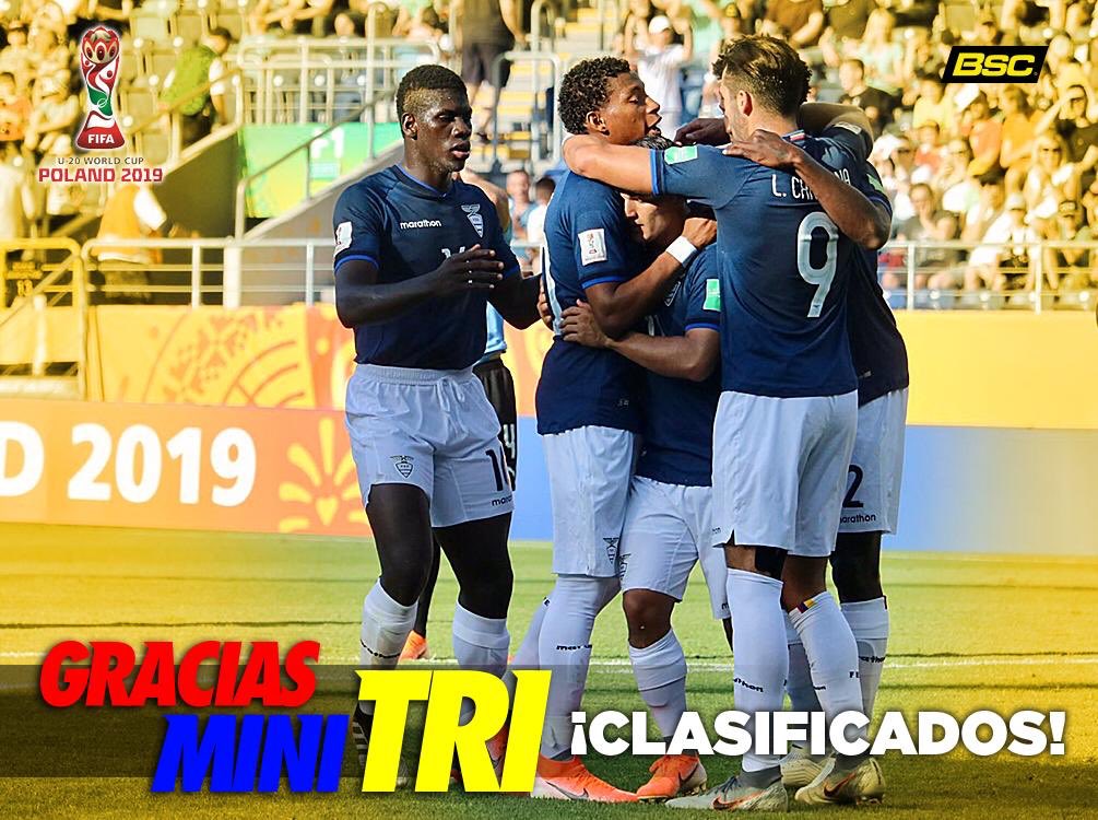 BarcelonaSC's tweet photo. ¡GRACIAS MINI TRI 🇪🇨 ! Más orgullosos que nunca de USTEDES 🔝⚽️ https://t.co/cacLBs6kXc