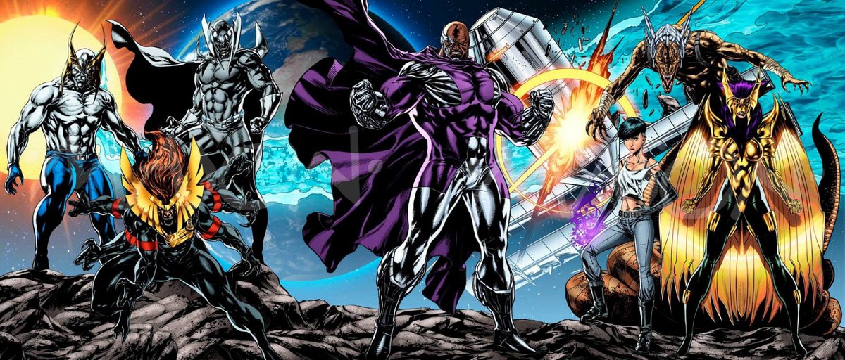 daarkanjel's tweet photo. #WildStorm commissions by @Cap_White and @mentalstudios #WildCATs #WetWorks #WarGuard #StormWatch https://t.co/Ddao1TOer6