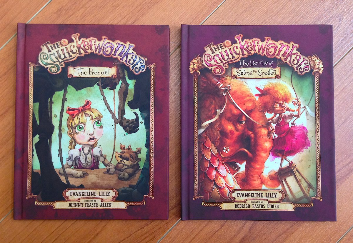 Cellarscape's tweet photo. HUGE congratulations to @EvangelineLilly for her ongoing #Squickerwonkers success! 
@TaraDBennett &amp; I adore her @squickerwonkers books, which are now available worldwide from ALL good book stores incl. @BNBuzz, @chaptersindigo, Target, Amazon &amp; beyond!
https://t.co/vmMnmzZyc8 https://t.co/1dbKo5KDI4