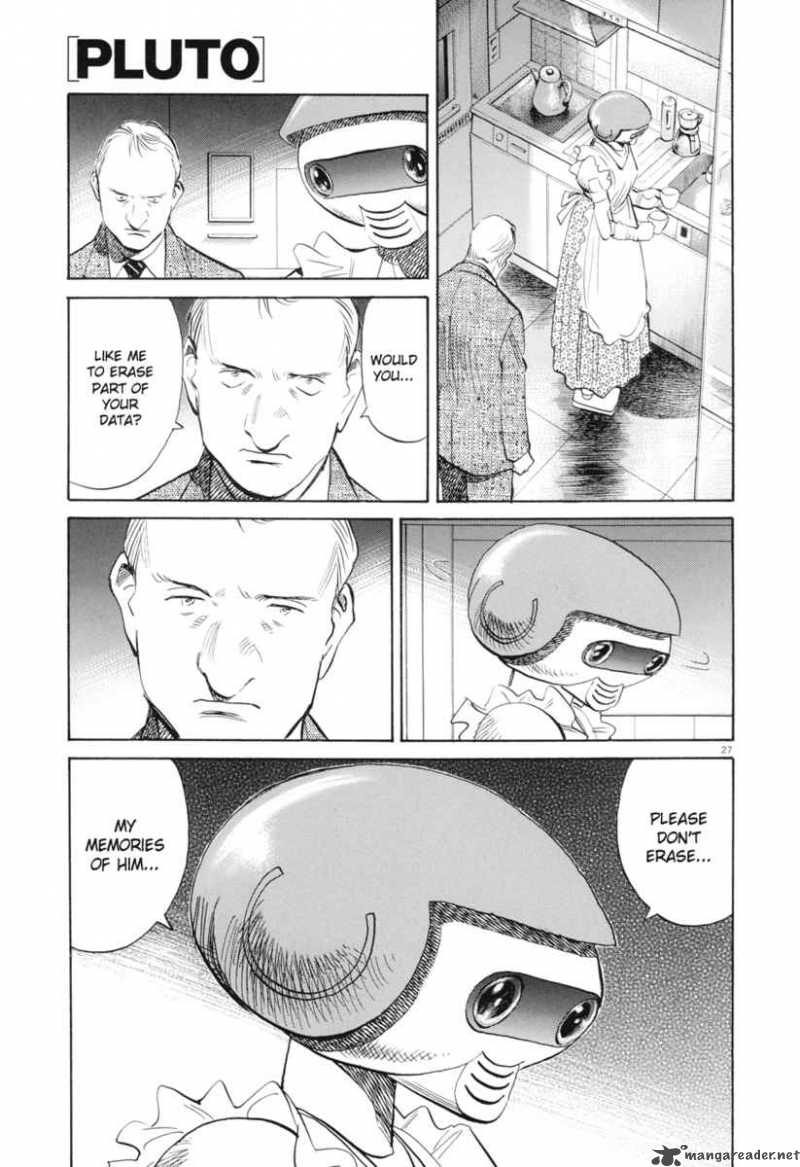 Pluto by Urasawa Naoki was the first #ComicThatMadeMeCry... when Miss Robot asked to keep the memories of her dead husband, and when Brando failed to send data about the enemy because all he could think about was his family in his last moments... weh!!! 