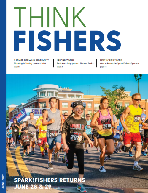 FishersIN's tweet photo. The June issue of #ThinkFishers is now available online and features stories on @SparkFishers, @HandelsIndy, @firstib &amp; more! Check it out: https://t.co/ZseDEzgNIH https://t.co/2v5918dQN5