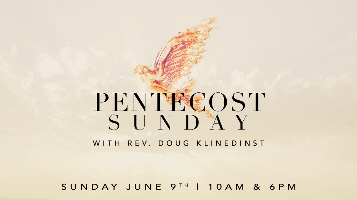 bwcva's tweet image. Join us for Pentecost Sunday! We will be having two services on Sunday, June 9th at 10am &amp;amp; 6pm. Rev. @dougklinedinst will be ministering in both services. Make sure to bring a guest with you, because we know God is going to do the miraculous. #PentecostSunday #SaveOne #ReachOne