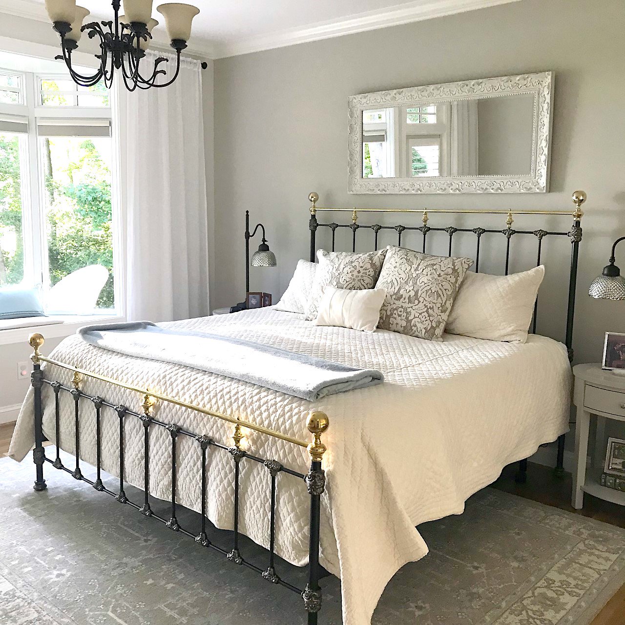 Cottage Iron Bed – Brass Beds of Virginia