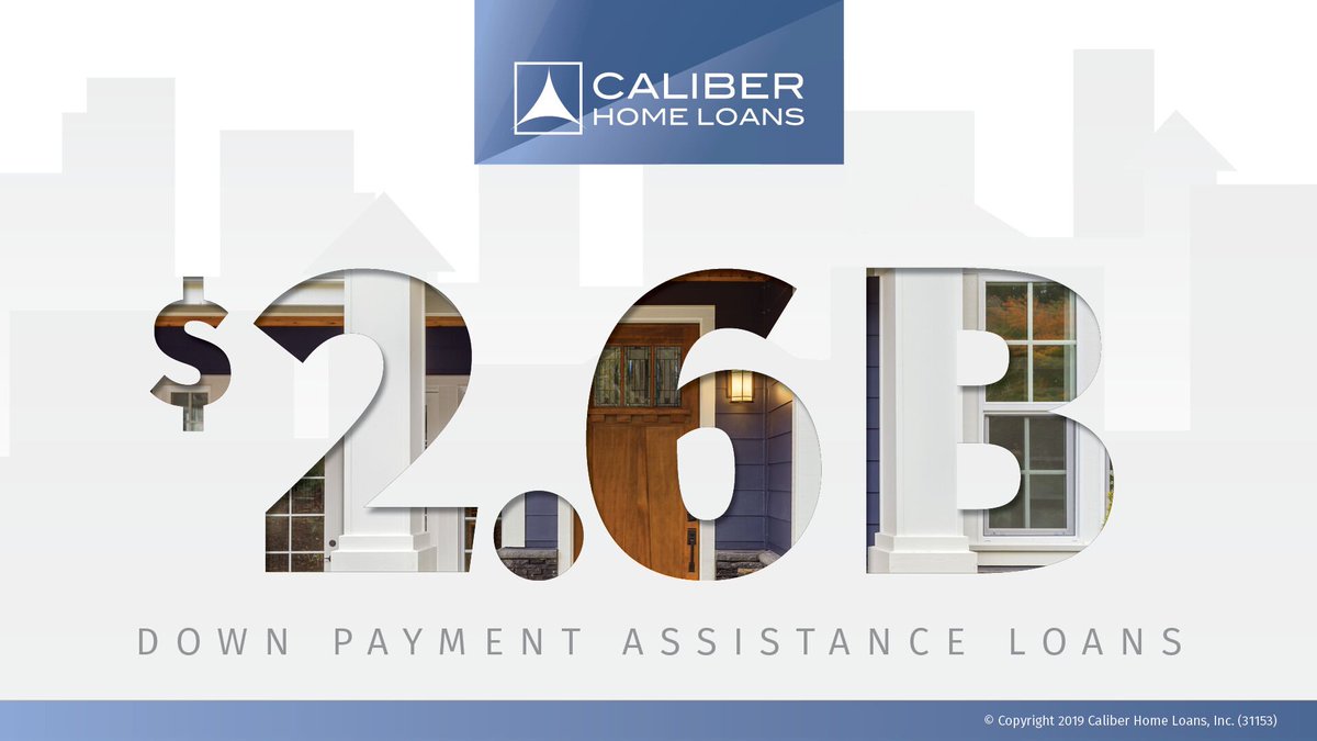 caliberhomeloan's tweet photo. More options. More closings. More buyers in homes. We originated $2.6 BILLION in loans with down payment assistance last year. Caliber’s product offerings are another reason #CaliberRulesRetail. https://t.co/DnI6G3nLGS