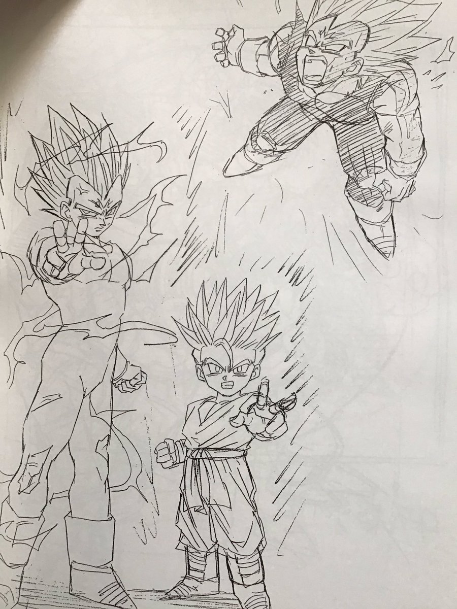 Réception du jour 😍 Le sketch book de Junya Furusawa ( enfin !! ) et un super Douga de Gohan du film 4.
#DragonBall #Gohan #Junyafurusawa