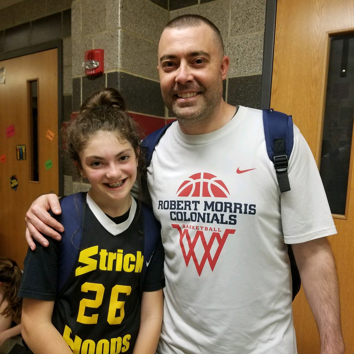 CoachMill_'s tweet photo. Got a pick with my favorite player of all time 🏀🏀 https://t.co/YcByQA47Pa