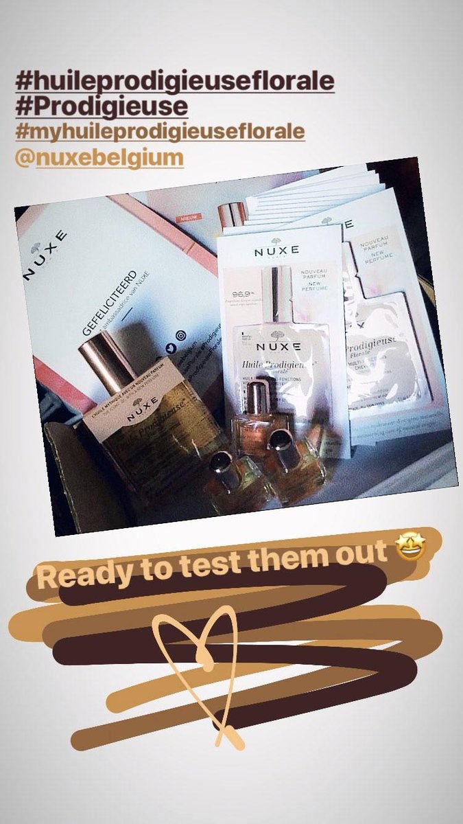 DevilDebora's tweet photo. Something new to test  , thank you Nuxe 🤩
#HuileProdigieuseFlorale #MyhuileProdigieuseflorale #prodigieuse @NUXE https://t.co/x0yswXegC4