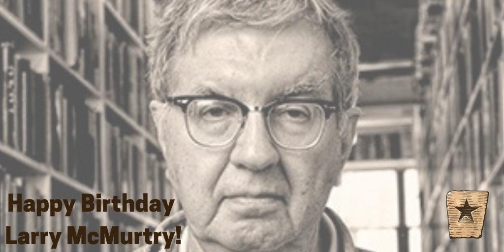    Happy Birthday to legendary author Larry McMurtry! The Wittliff is proud to be home to his archive!   