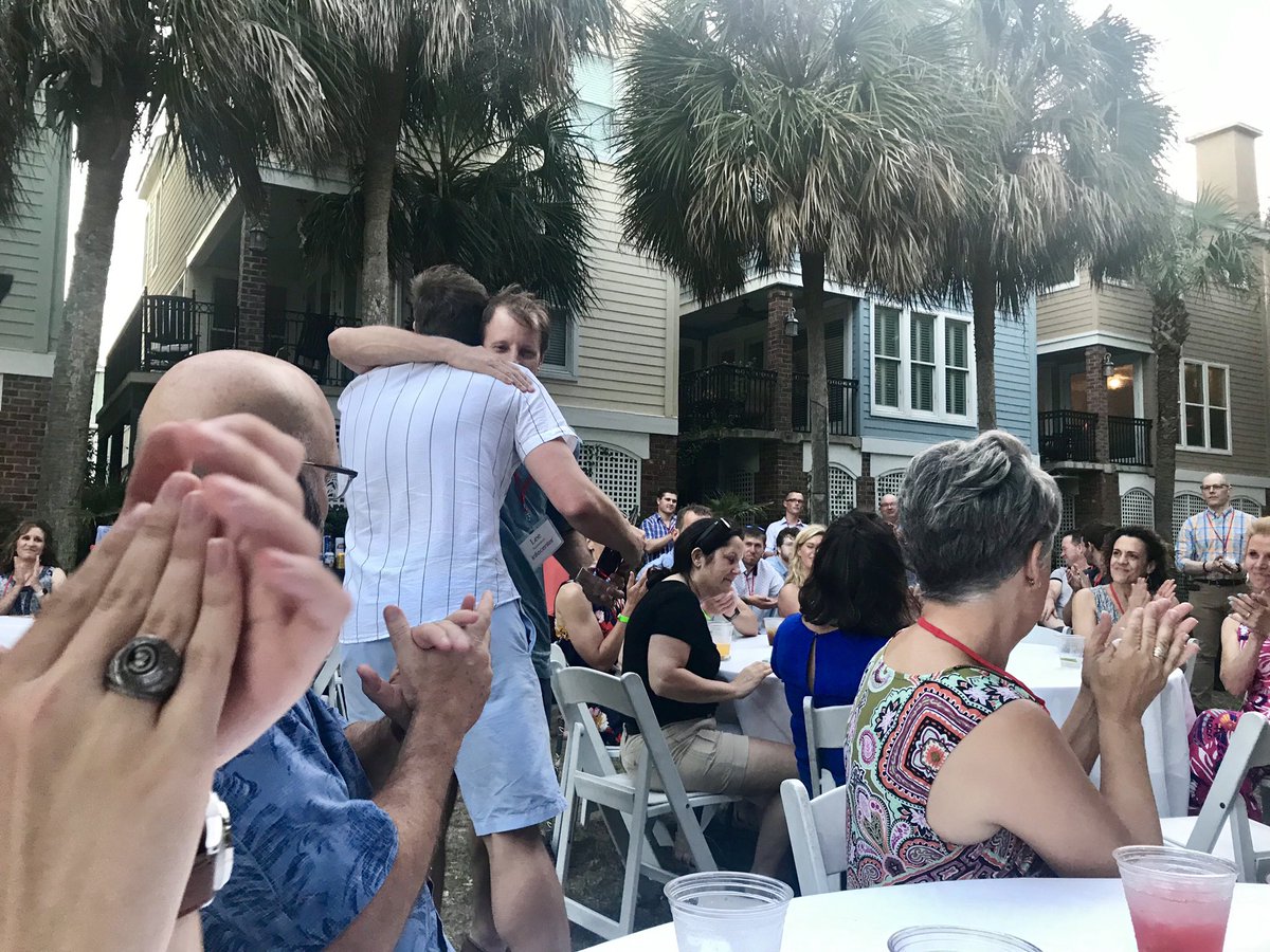 InfocenterIO's tweet image. Celebrated some very special members of the #InfocenterIO team at the Awards Dinner last Thursday night. Congratulations! 🌴🏆 #CharlestonSC #ServiceNow #Partner