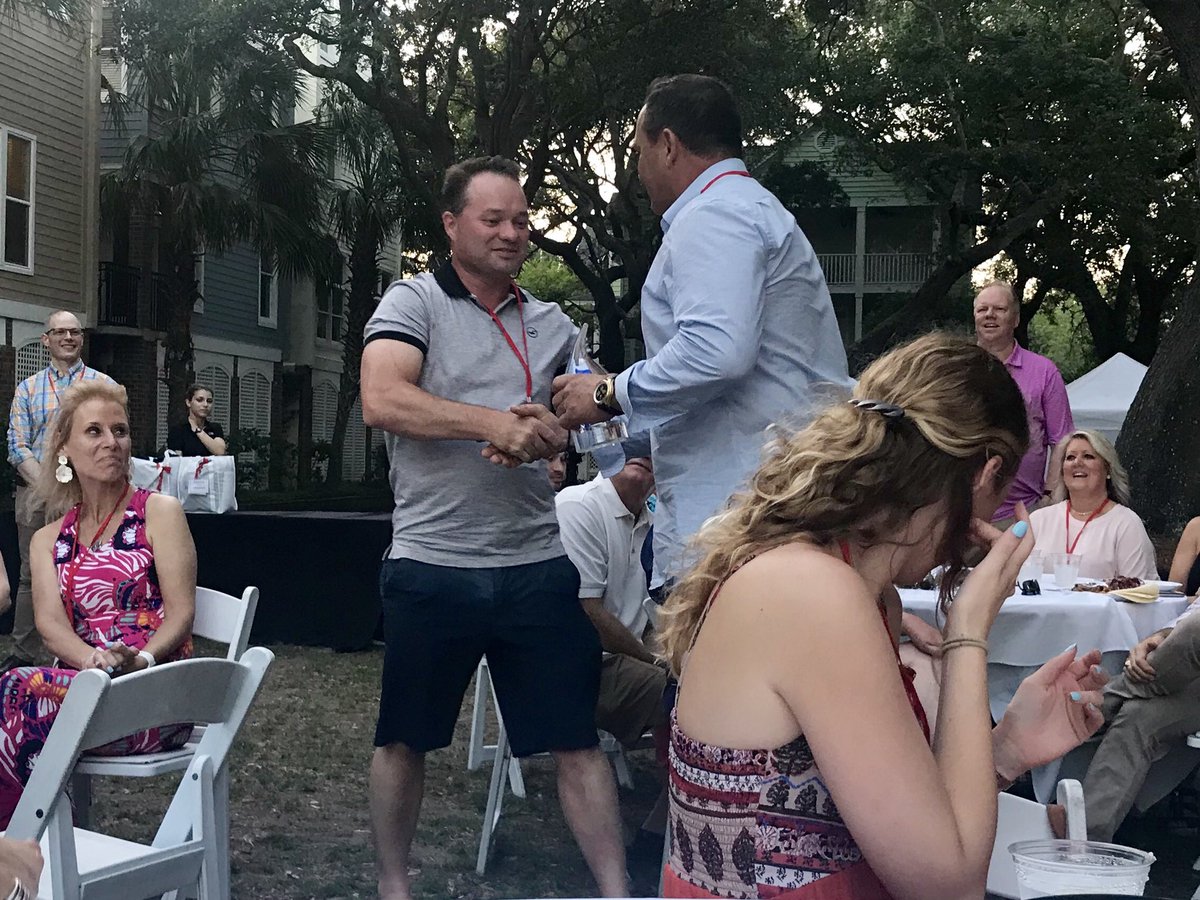 InfocenterIO's tweet image. Celebrated some very special members of the #InfocenterIO team at the Awards Dinner last Thursday night. Congratulations! 🌴🏆 #CharlestonSC #ServiceNow #Partner