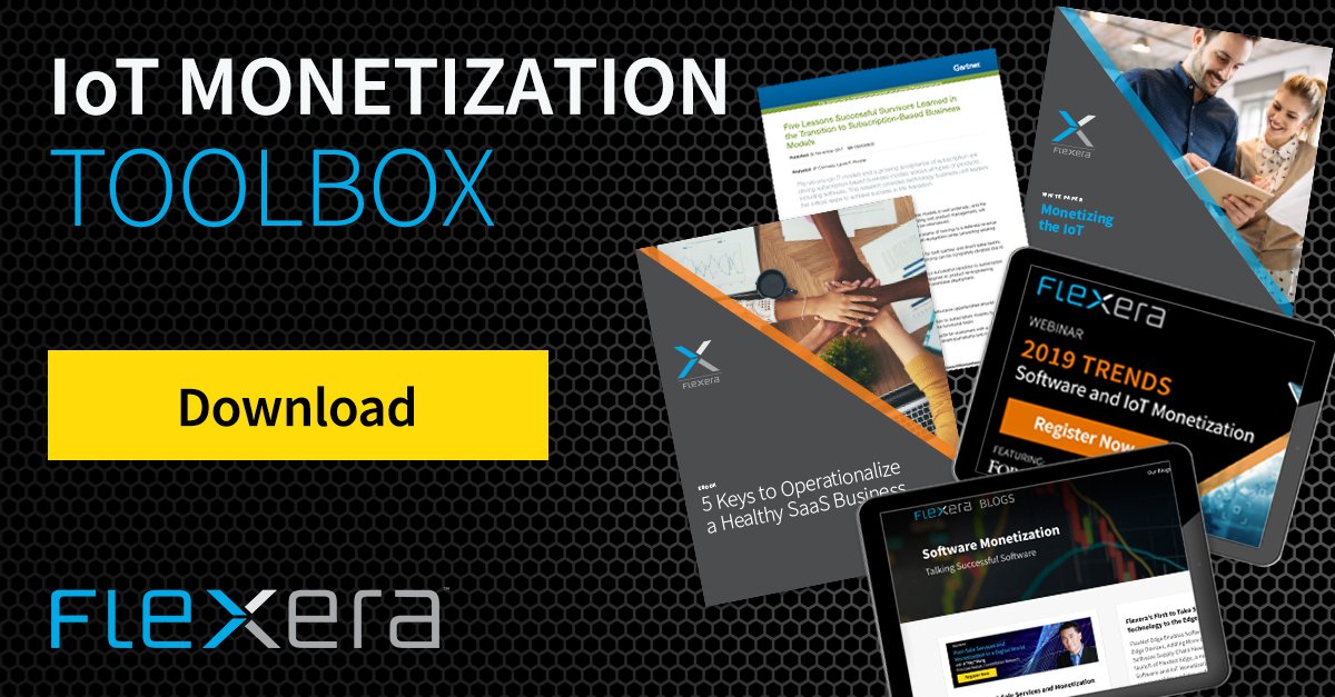 GetRevenera's tweet image. Transitioning from a pure hardware to hybrid IoT hard-/software business model? Get tips on how to monetize your new software assets successfully in the IoT Monetization Toolbox. Download.
ow.ly/103a50qiHfO
#SoftwareMonetization #IoT #IotMonetization
