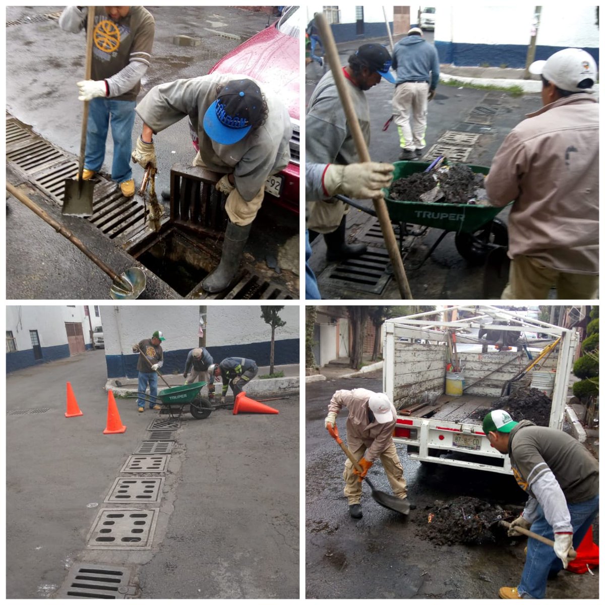 Personal de <a href="/DGODU1/">D.G.O.D.U Cuajimalpa</a> realizó desazolve de rejillas en calle Ocote esq Camelia y Cda de Ocote, #Cuajimalpa.