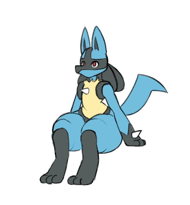 120. Did some lucario sketches. 