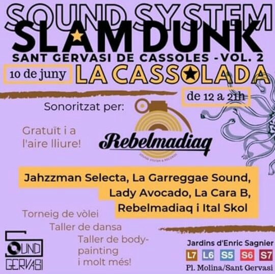 LagarreggaeS's tweet photo. 📢Aquest Dilluns 10 de juny estarem a @Soungervasi fent sonar la nostra selecció!📢
Sound System powered by @Rebelmadiaq 
No hi falteu! https://t.co/n5oE2H9l5V
