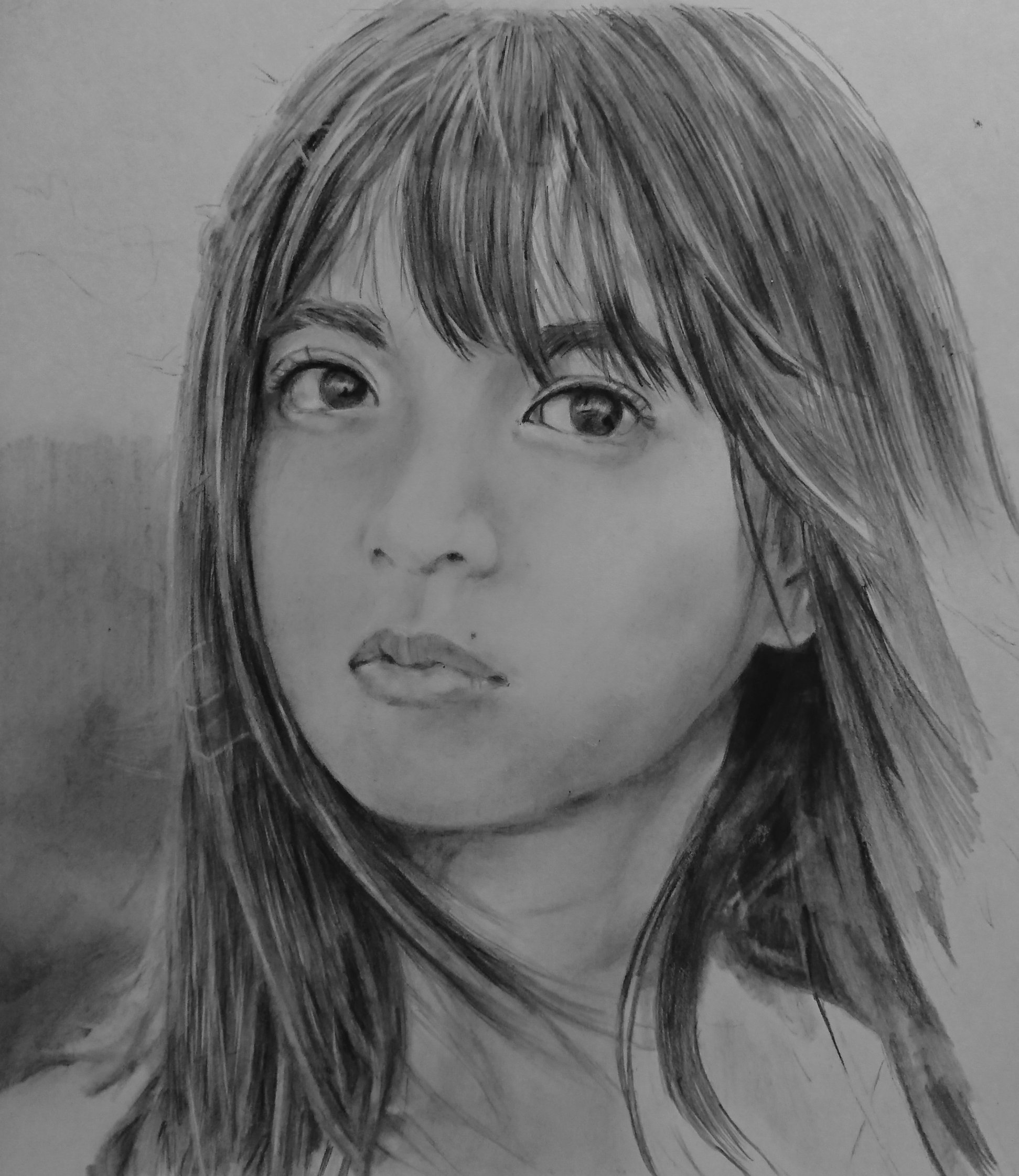 齋藤飛鳥 推しの子 鉛筆画