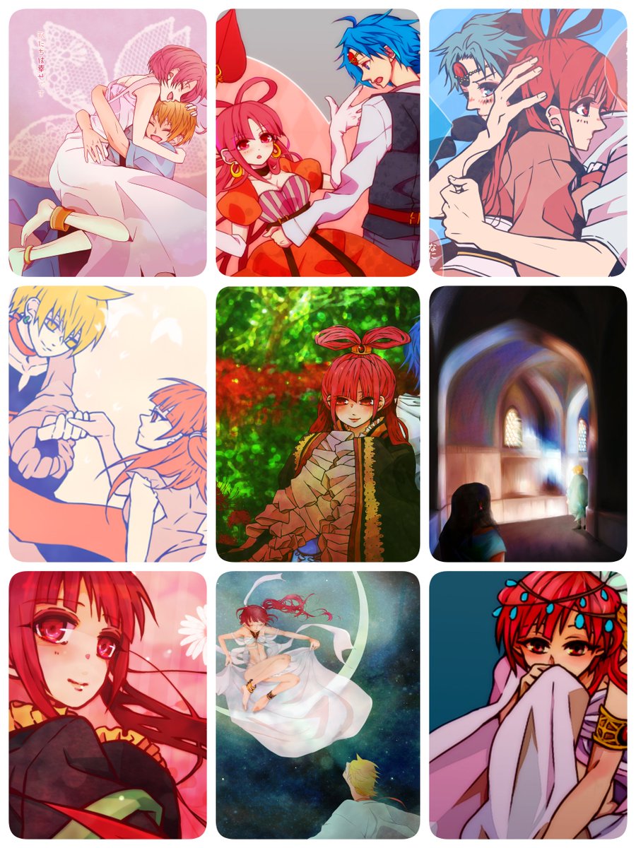 #マギ10周年
#マギ10周年おめでとう
出会えて良かったってこんなに思えることが嬉しいです!大好き! 