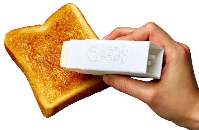 バターを直塗りするバター専用ケースが登場！でもコレ…いる？ww