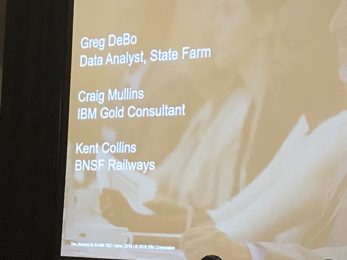 TahoeJR's tweet image. Great #db2 client panel at #idugdb2 North America conference #ibmdb2