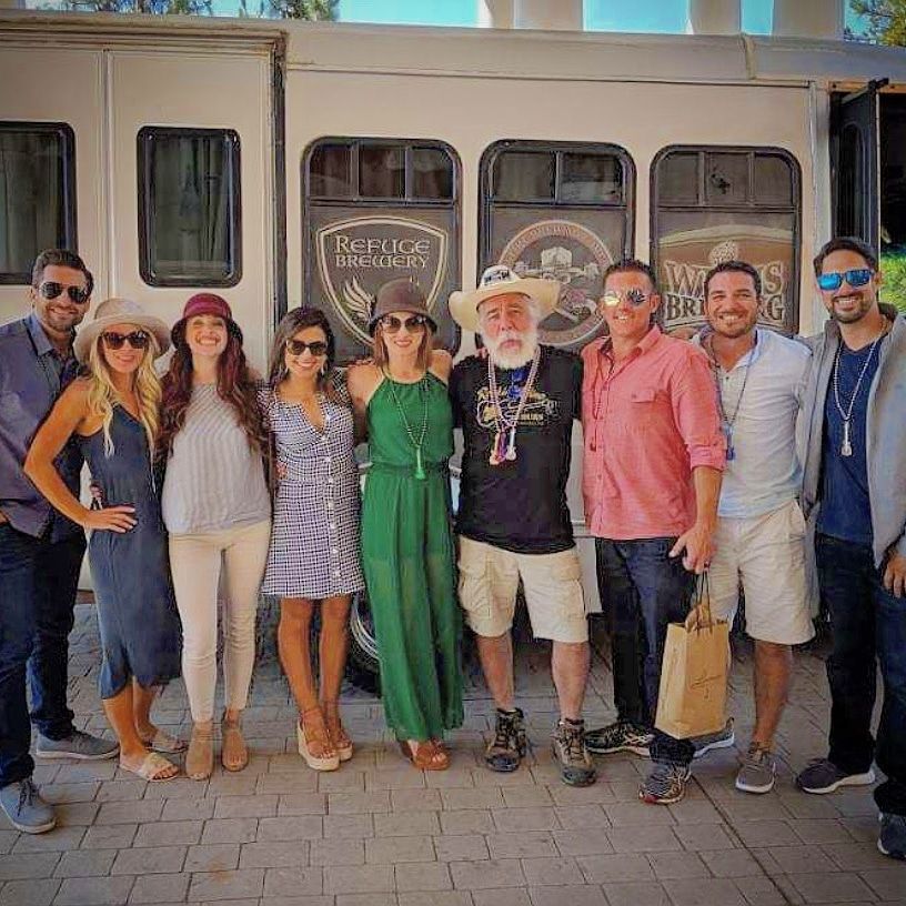 Driver Dave having a great time with these awesome guests! 

More info brewerytoursoftemecula.com