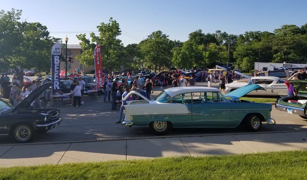 First car show kicks off tonight. Band: Cadillac Grove (southern rock/funk). Car type: Lincoln/Mercury. Sponsored by: AARP (ice cream social).  lockport.org/carshow