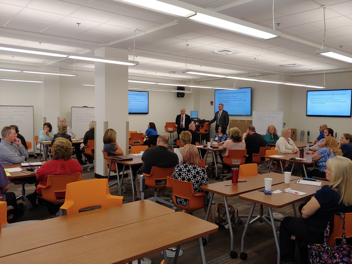 KSW_ProfDev's tweet image. Dr. Bacigalupi, Dean of @UPIKEOptometry, and Dr. Shaffer, Dean of KYCOM, leading our PMC Leadership Series on Performance Improvement. #UPIKE