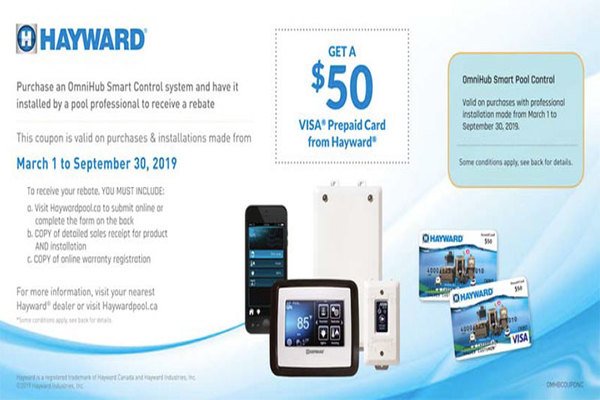 This swim season we have rebate offers from Hayward Canada: Get a $50 prepaid Visa with the purchase of an OmniHub Smart Control system &amp; have it installed by a professional. Visit our Ottawa locations for more info on how you can save!!
#mermaidpools

bit.ly/2FpDdtj