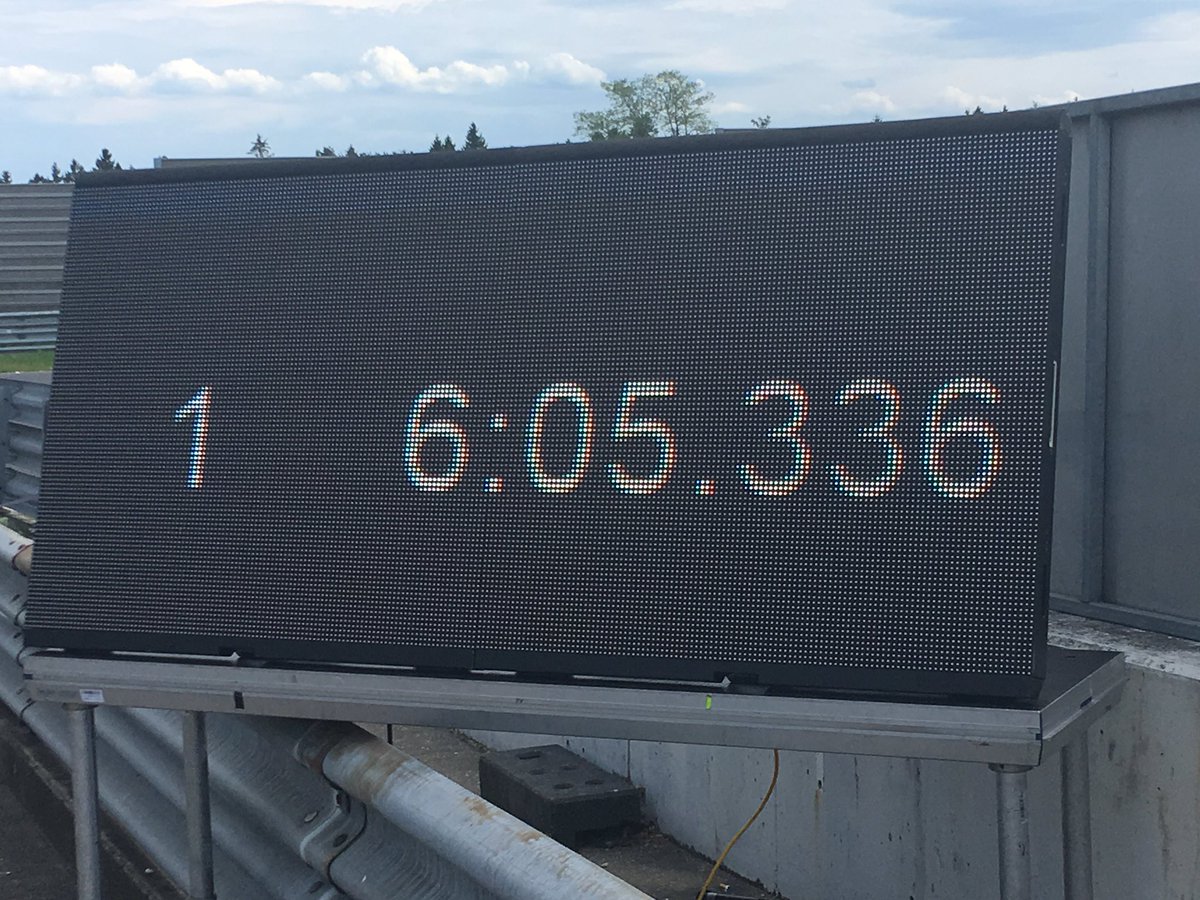 MST_MarkusL's tweet photo. The number of the day. #erecord #Nordschleife #idr #justelectric @volkswagenms @RomainDumas https://t.co/cUNthUTA6y