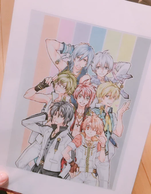 なっち先生のショップ行ってきた  アイナナくん  額縁に入れて飾りたい 