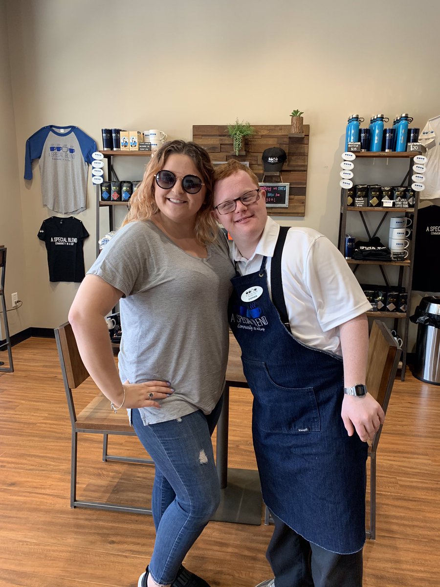 A Special Blend is lovin’ this sunshine! ☀️ Come by the shop today to get a refreshing Coconut Cooler or Almond Joy drink! 

#summerfun #glasses #coffee #drink #refreshing #yummy #aspecialblend #communityinacup #greattime