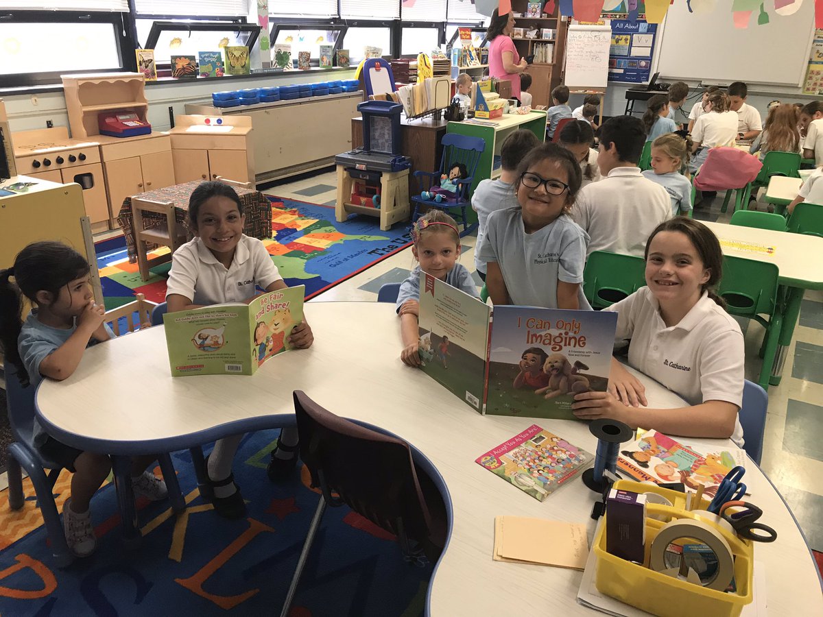 We sure will miss reading with our PreK 4 buddies this summer! 📚☀️<a href="/SCSprincipal/">St. Catharine School</a> <a href="/SCSMrsNash/">SCSMrsNash</a>