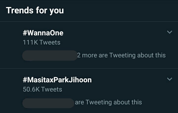 wanna one is trending, i missed u :(