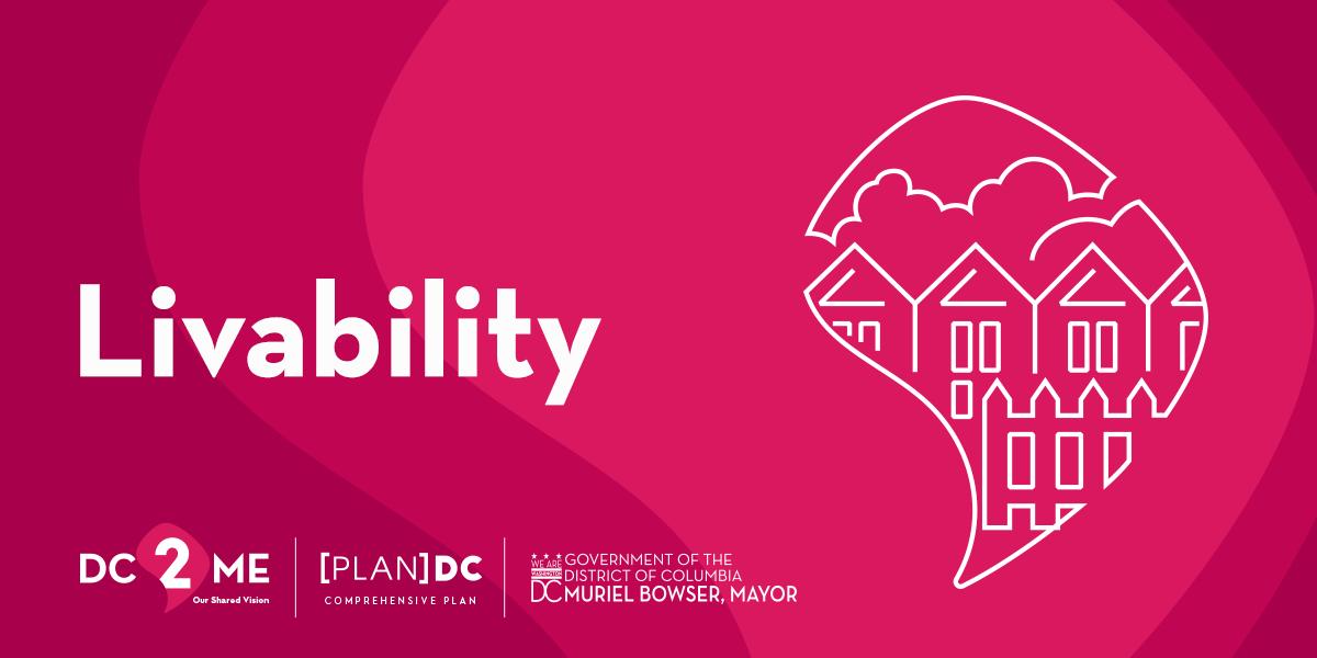 OPinDC's tweet photo. Health, happiness, & access to everything in between is a must for #DC residents. #DC2Me is a city where basic needs are met & achieving a high level of social, physical, & emotional wellbeing is possible. Is #livability important 2 you? https://t.co/2qr5ezcXBH #planDC #DCValues https://t.co/kZ8BQpjJhQ