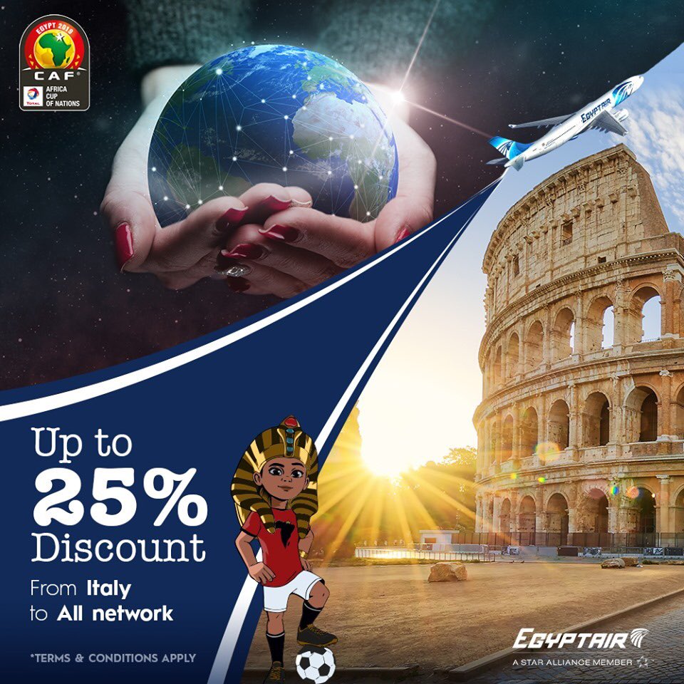 Italy Enjoy up to 25 discount on your ticket from Italy to all our