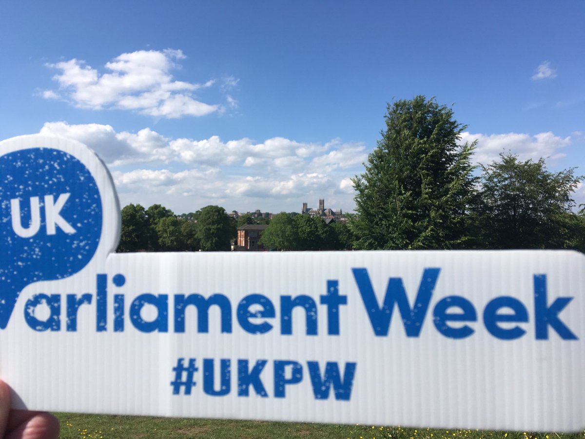 EducationMSmith's tweet photo. On a recent work trip to Lincoln I was encouraging schools and community groups to sign up for UK Parliament Week 2019.
Have you signed up yet ? 2-8 November. https://t.co/ZWPC2BoD4U. ⁦@UKParliament⁩
⁦@UKParlEducation⁩ #ukpw https://t.co/46TLHaCsNg