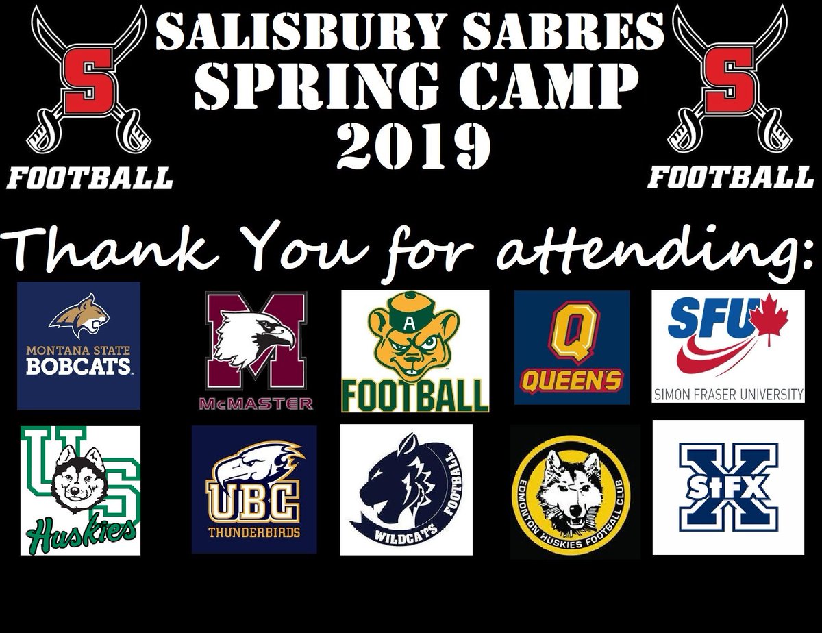 salprospects's tweet photo. Thank you to all Universities that attended our Spring Camp &amp; evaluated our athletes‼️Some great relationships have been made‼️
@CoachBJ_MSU @CoachSBrady @UACoachMorris @CoachNezQU @CoachRigell @coachhoulefb @bigfilly67 @dparkcats @imaclean67 @GaryWatermanX @USPORTS_FB @BigSkyFB https://t.co/be1ByPYp1E