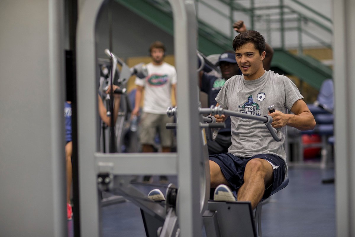 UWF's tweet photo. Happy #MotivationMonday! This summer is a great time to work on health and fitness goals you may have put off during the school year. What are your summer fitness goals, #Argos? #UWF https://t.co/knRSnpAOX7