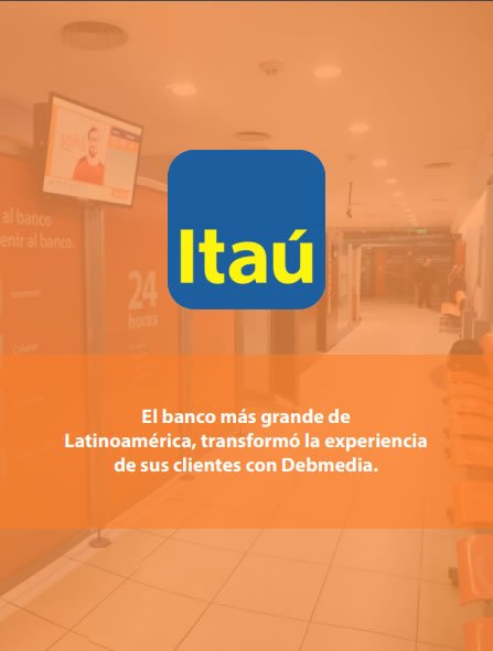 debmedia_com's tweet photo. Conocé nuestro caso de éxito junto al Banco Itaú, y descubrí cómo podés optimizar el flujo de clientes en las sucursales de tu negocio. Descargalo gratis en https://t.co/Ku4KUxPte8 #Banca #Finanzas #CustomerExperience #DigitalTransformation https://t.co/bdvXwPAUNg