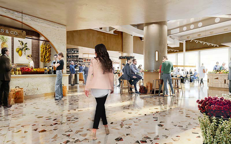 LondONtheinside's tweet photo. A huge new food hall is coming to @22Bishopsgate courtesy of @TheYBFs and @rhubarb_food https://t.co/lLbmxjUzTc https://t.co/e5ohSNwrbv