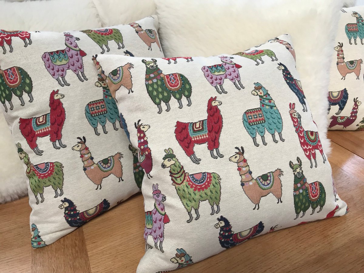 Our snazzy new line in Alpaca Cushions !!
 countyalpacas.co.uk