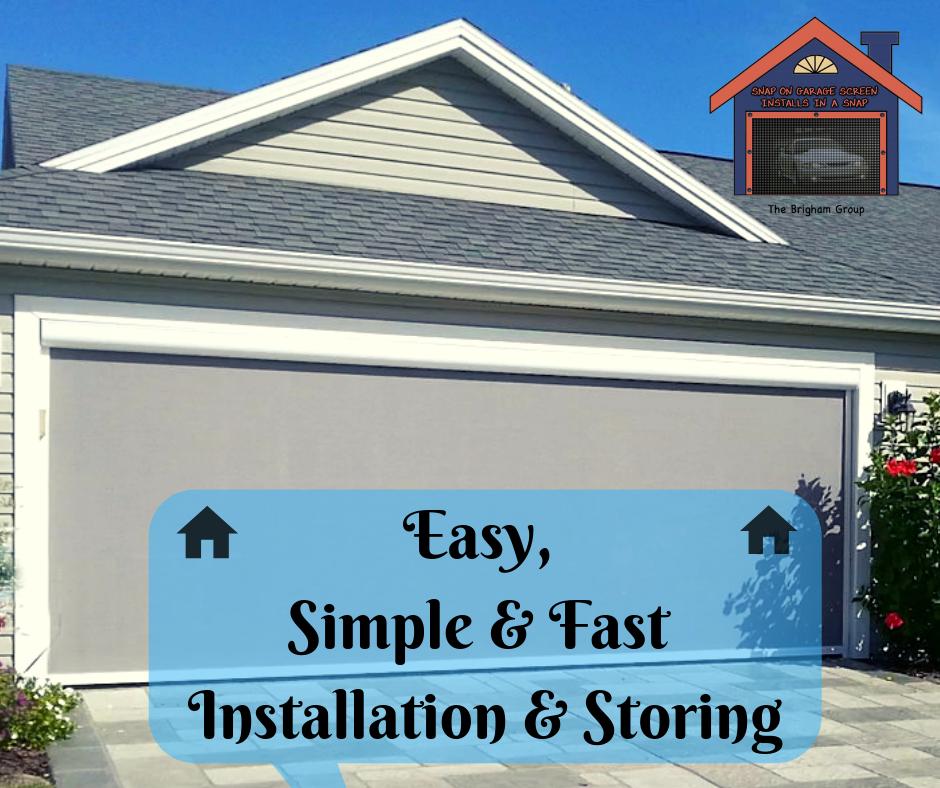 ScreensSnap's tweet photo. The Brigham Group Garage Screen Door Experts provides you very  Easy, Simple &amp; Fast Installation.  Know the whole process  @ https://t.co/SUq1JyouRB
#garage #screen #doors #snaponscreen #Garagedoors #SnapOnScreenExperts #easyInstallation #freeShipping #EasyToUse #largeopenings https://t.co/takPEZ1nEe
