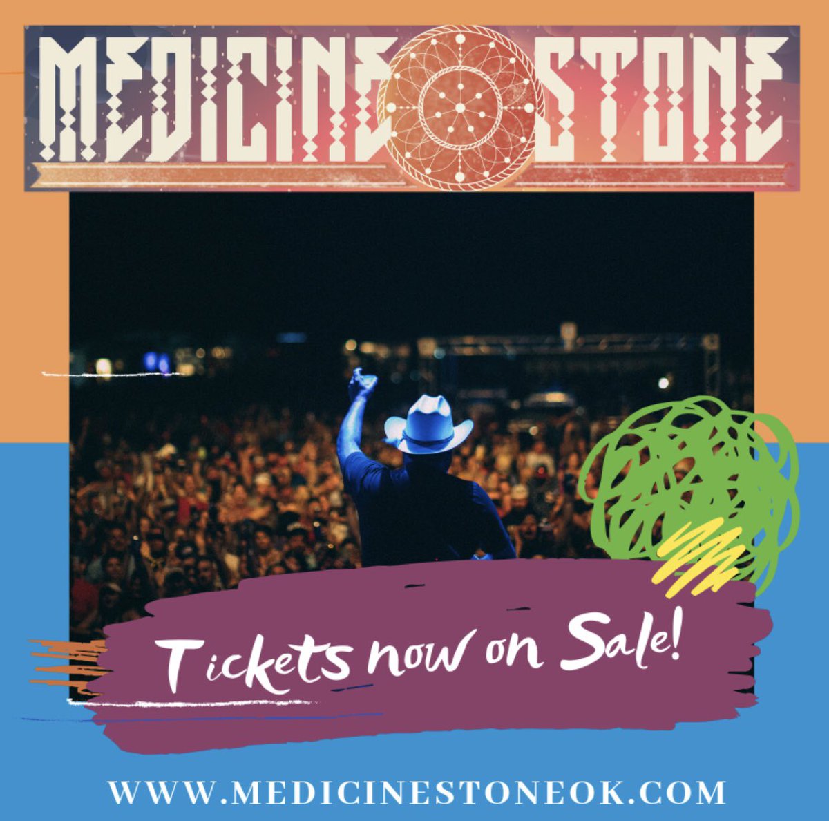 Tickets are now on sale for #MedStone19- get them here: medicinestoneok.com/pg/store

We’ll see you in Tahlequah, OK on September 19-21, 2019

Have questions? Visit our FAQ page here: medicinestoneok.com/pg/faq