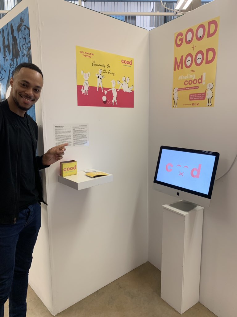 packersuzanne's tweet photo. So proud of my cousin at his Graduate show 2019 @cardiffmet https://t.co/4aVo1J5ULm