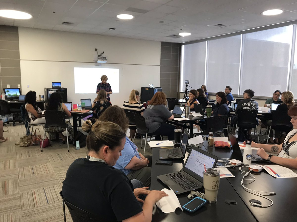 All the cool people in PfISD are spending their first two days of summer break with us at our Google Educator Certification Level 1 training! <a href="/pfisdit/">PFISDIT</a> <a href="/pfisd/">Pflugerville ISD</a>