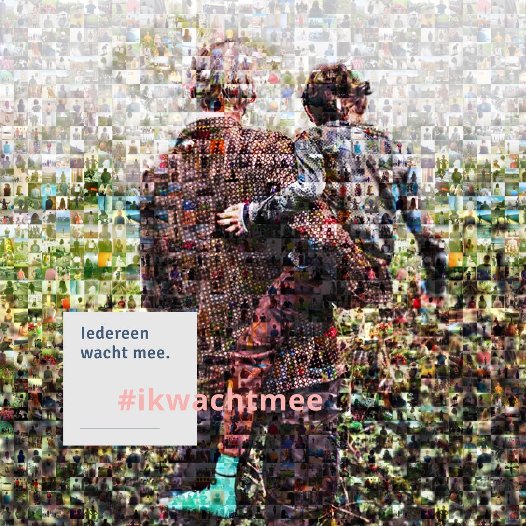Bedankt aan alle mensen die hun rug toonden op de sociale media als steun voor de bijna 20.000 personen met een #handicap die nog op de wachtlijst staan! #ikwachtmee
