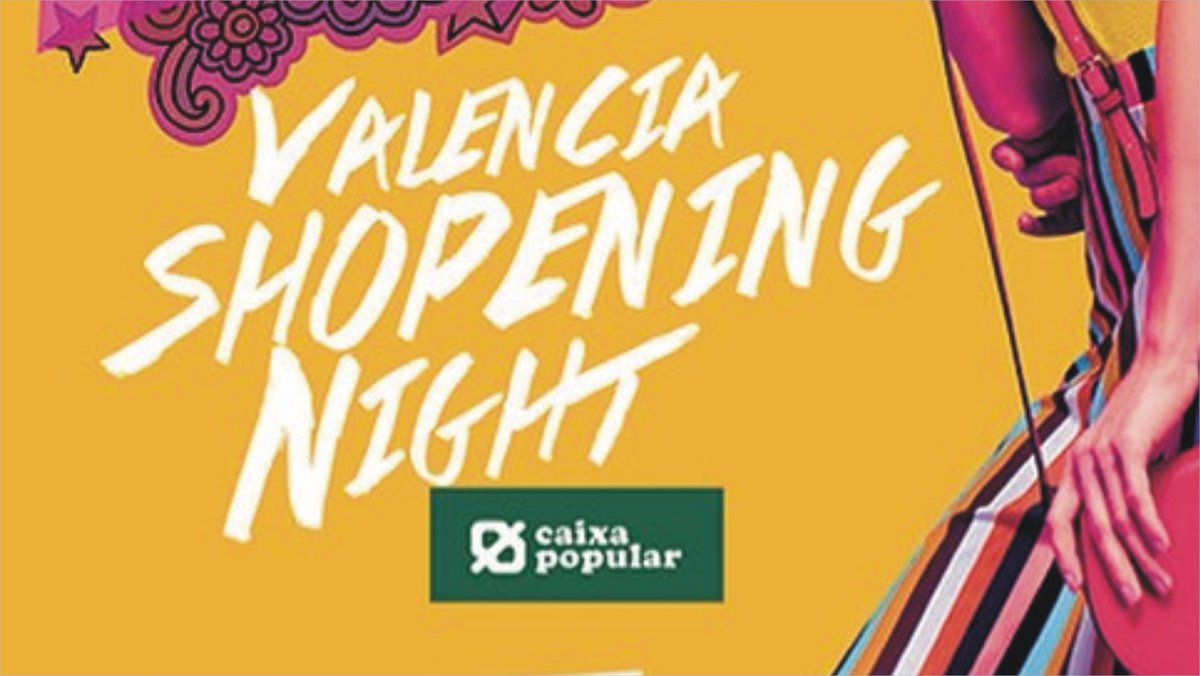 caixapopular's tweet photo. Este dijous tenim una nova cita amb el comerç valencià! Torna la @shopeningnight Caixa Popular. Una nit de sorpreses en un escenari únic, el centre de la ciutat de #València https://t.co/9zGuPgKipK
#ValenciaSNCaixaPopular #SNCaixaPopular https://t.co/LziGfcMprG