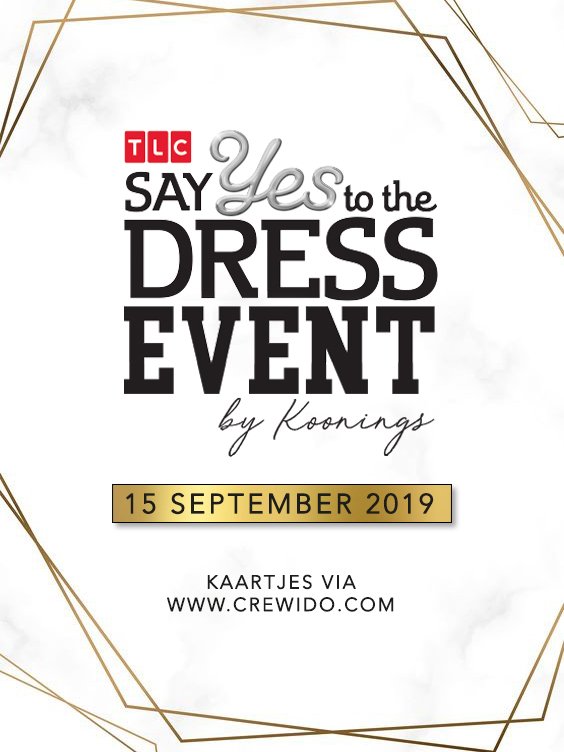 ✨ SAY YES TO THE DRESS EVENT ✨
Op zondag 15 september vindt hét Say Yes To The Dress Event by Koonings plaats! Speciale gasten  zijn onder andere <a href="/FredvanLeer/">Fred vanLeer</a> en Lonneke Nooteboom. Scoor jouw tickets hier: crewido.com/koonings-event…
  #tlc #syttd #fredvanleer #koonings #bruidsmode