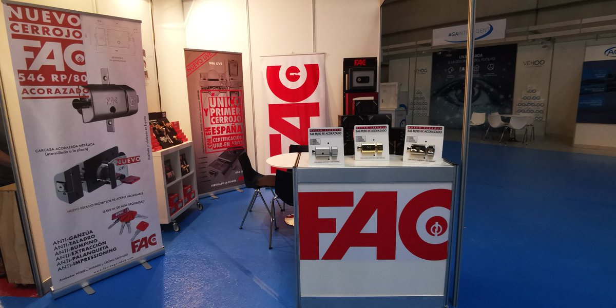 fac_seguridad's tweet photo. 💪🏽Todo listo para presentar nuestro nuevo #cerrojo 546 RP/80 RK ACORAZADO mañana en @Industry_Tools by #Ferroforma
Os Esperamos!
#FACseguridad #Seguridad #Feria #Ferreteria #IndustryTools2019 https://t.co/dgeEPvWU5l